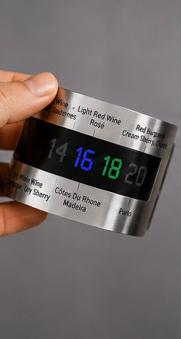 ThermoVin™ – Thermomètre Intelligent pour Bouteille de Vin