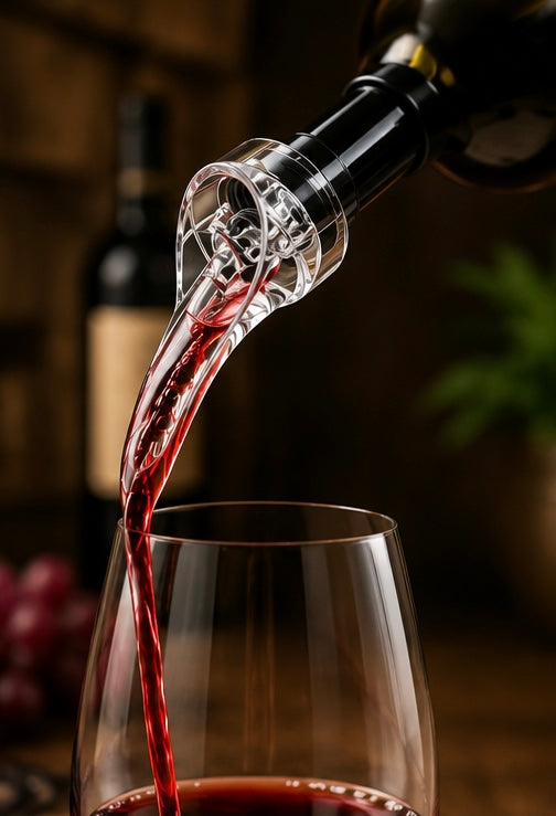Verseur Aérateur Premium – Révélez Tous les Arômes de Votre Vin