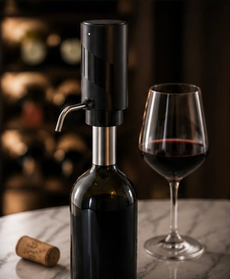 Distributeur de Vin Électrique – Aérateur Intelligent Rechargeable