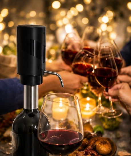 Distributeur de Vin Électrique – Aérateur Intelligent Rechargeable