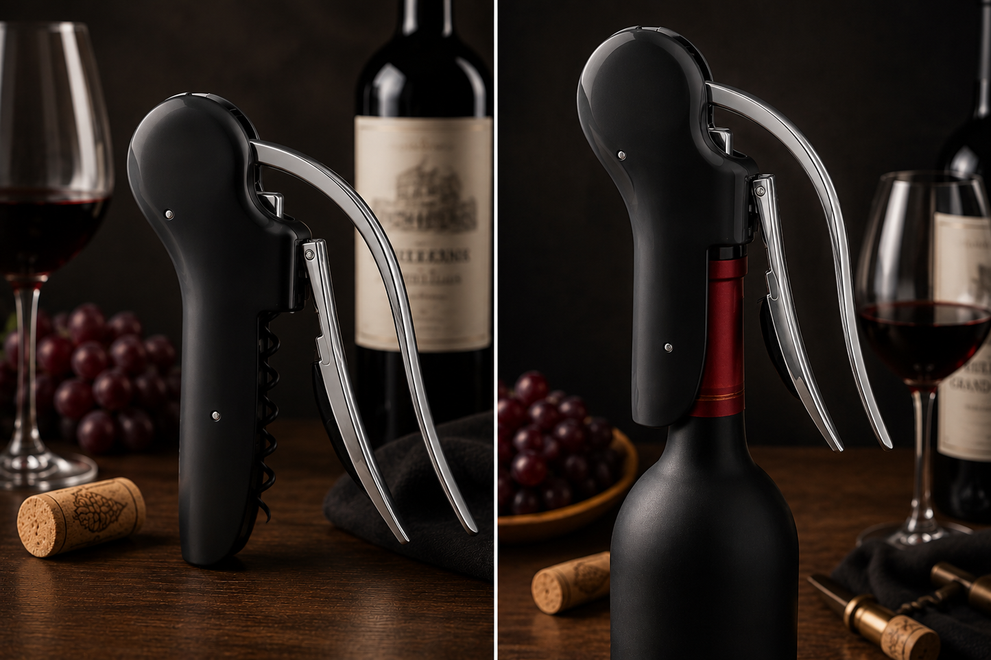 Tire-Bouchon Sommelier Premium™ – L’Ouverture Sans Effort