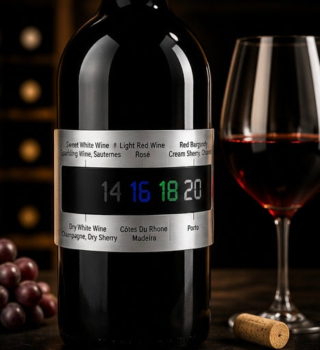 ThermoVin™ – Thermomètre Intelligent pour Bouteille de Vin