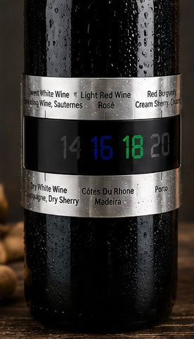ThermoVin™ – Thermomètre Intelligent pour Bouteille de Vin