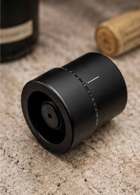 Bouchon Sous Vide pour Bouteille de Vin – Style Poussoir | Conservation Optimale