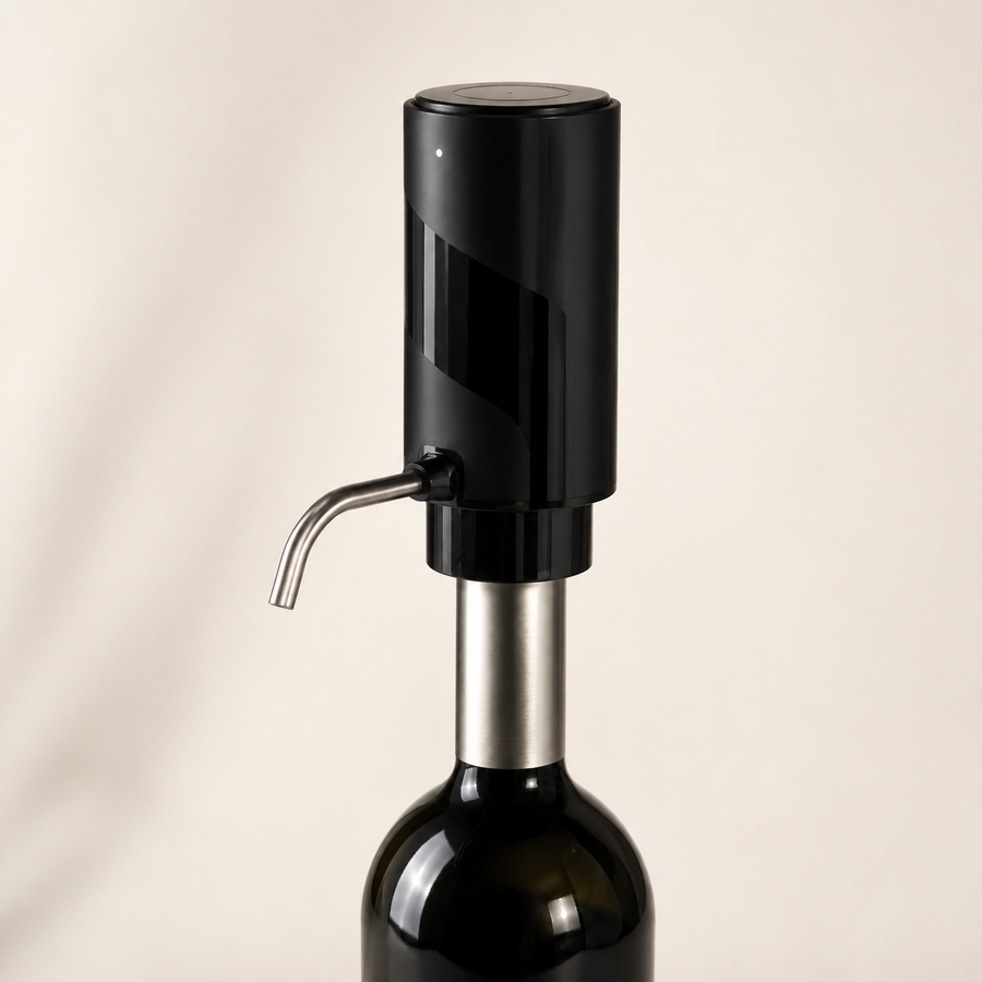 Distributeur de vin électrique noir